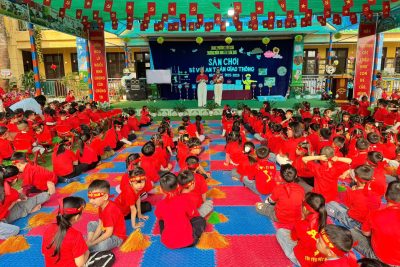 HĐ SÂN CHƠI BÉ VỚI ATGT