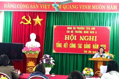 HỘI NGHỊ TỔNG KẾT CÔNG TÁC ĐẢNG NĂM 2025 VÀ TRIỂN KHAI PHƯƠNG HƯỚNG NHIỆM VỤ NĂM 2026