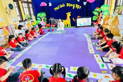 SINH HOẠT CHUYÊN MÔN THEO NGHIÊN CỨU BÀI HỌC – TỔ MẪU GIÁO THÁNG 03/2026