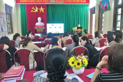 SINH HOẠT CHUYÊN MÔN – TẬP HUẤN HD PHÁT HIỆN SỚM, CAN THIỆP SỚM VÀ GIÁO DỤC HÒA NHẬP CHO TRẺ EM KHUYẾT TẬT TRONG CƠ SỞ GDMN